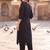women regular thread work kurta with trousers & with dupatta