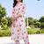 women printed regular cotton kurta with palazzos