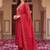 women ethnic motifs embroidered regular thread work kurta