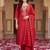 women ethnic motifs embroidered regular thread work kurta