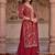 women ethnic motifs embroidered regular kurta with palazzos & with dupatta