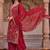 women ethnic motifs embroidered regular kurta with palazzos & with dupatta