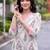 women floral printed regular cotton kurta with trousers