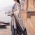 women floral printed regular cotton kurta with trousers & with dupatta