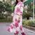 women floral printed regular kurta with trousers