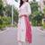 women ethnic motifs embroidered regular thread work cotton kurta with trousers & with dupatta