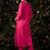 women ethnic motifs embroidered regular thread work kurta with trousers