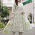 women floral printed regular cotton kurta with trousers & with dupatta