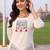 women printed regular cotton kurta with trousers