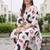women printed regular cotton kurta with palazzos