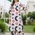 women printed regular cotton kurta with palazzos