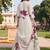 women floral printed regular kurta with trousers & with dupatta