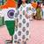 women ethnic motifs printed regular cotton kurta with trousers