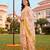 women floral printed regular cotton kurta with trousers & with dupatta
