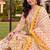 women floral printed regular cotton kurta with trousers & with dupatta