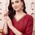 women regular kurta with trousers & with dupatta