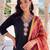 women regular thread work kurta with palazzos & with dupatta