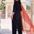 women regular thread work kurta with palazzos & with dupatta