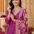 women ethnic motifs regular kurta with trousers & with dupatta