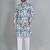 Blue rayon digital work kurta pajama