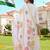 women ethnic motifs embroidered regular thread work kurta with trousers & dupatta