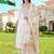women ethnic motifs embroidered regular thread work kurta with trousers & dupatta