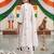 women ethnic embroidered regular thread work kurta with trousers & with dupatta