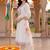 women floral embroidered regular thread work kurta with trousers & with dupatta