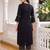 women floral printed regular cotton kurta with palazzos