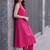 women regular kurta with trousers