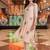 women ethnic motifs embroidered regular thread work liva kurta with trousers