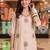 women ethnic motifs embroidered regular thread work liva kurta with trousers
