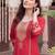 women ethnic motifs embroidered regular kurta with trousers & with dupatta