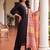 women ethnic motifs embroidered regular thread work kurta with palazzos & with dupatta