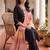 women ethnic motifs embroidered regular thread work kurta with palazzos & with dupatta