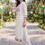 women ethnic motifs embroidered regular thread work cotton kurta with trousers & with dupatta