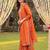 women ethnic motifs embroidered regular thread work kurta with sharara & with dupatta