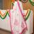 women floral embroidered regular thread work kurta with trousers & with dupatta