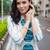 women dyed regular cotton kurta with trousers & with dupatta
