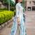 women dyed regular cotton kurta with trousers & with dupatta