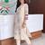 women floral printed regular kurta with trousers
