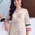 women floral printed regular kurta with trousers