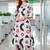 women printed regular cotton kurta with palazzos