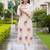 women floral printed regular cotton kurta with trousers & with dupatta