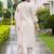 women floral printed regular cotton kurta with trousers & with dupatta