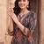 women ethnic motifs printed regular cotton kurta with trousers