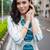 women dyed regular cotton kurta with trousers & with dupatta