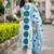 women dyed regular cotton kurta with trousers & with dupatta