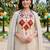 women ethnic motifs embroidered regular thread work liva kurta with trousers & with dupatta