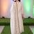 women ethnic motifs embroidered regular thread work cotton kurta with trousers & with dupatta